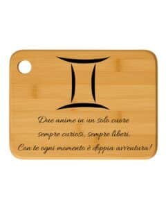 Tagliere in legno Segno zodiaco
