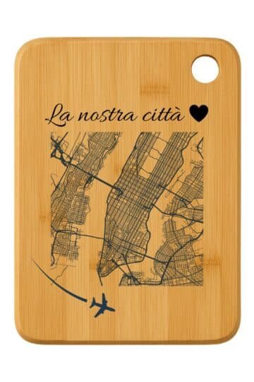 Tagliere il legno Città