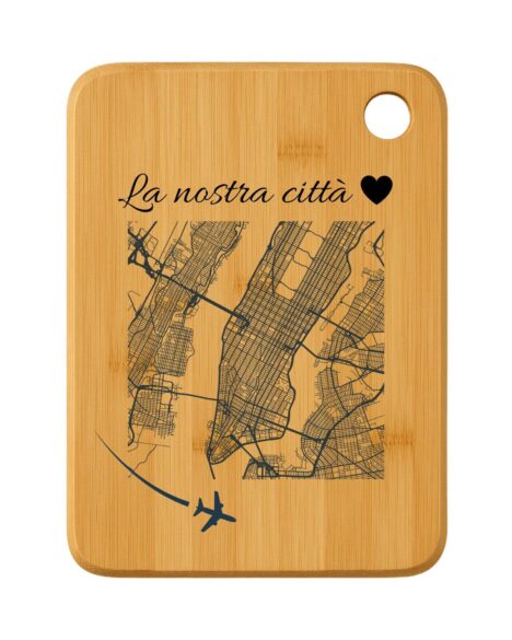 Tagliere il legno Città