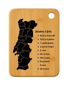 Tagliere in legno Nazione
