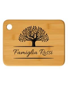 Tagliere in legno famiglia