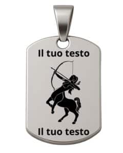 Ciondolo personalizzato segno zodiaco