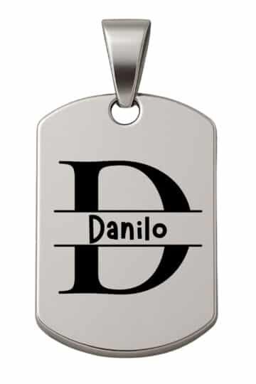 Ciondolo personalizzato con lettera