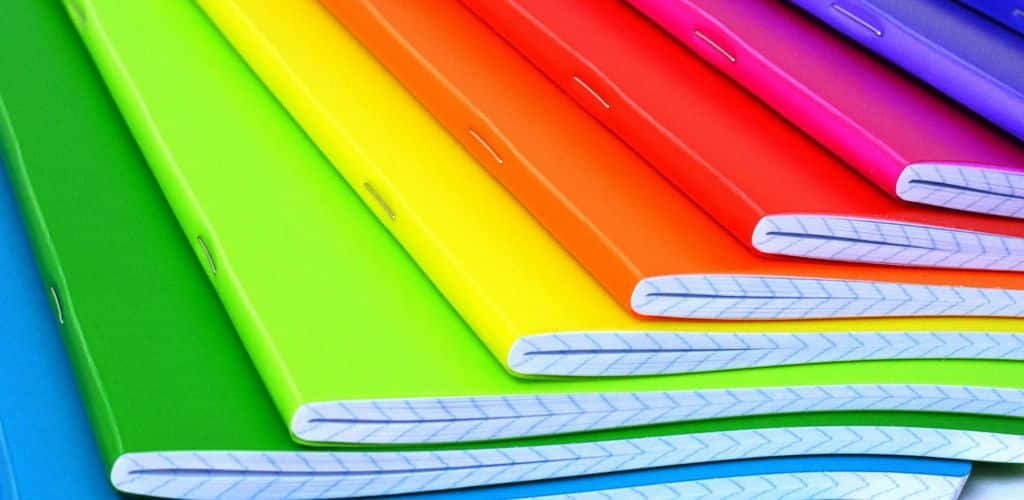 Quaderni colorati