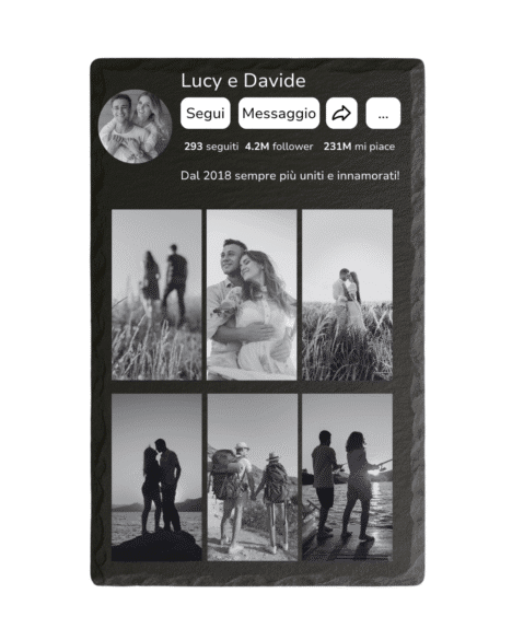 Ardesia personalizzata Tik Tok