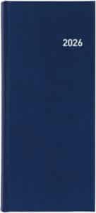 BIELLA Agenda Tower 2026 800311050026 1G/2S blu ML 13.5x31.5cm