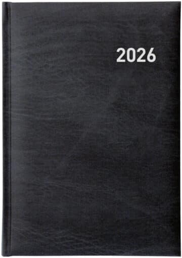 BIELLA Agenda Executive 2026 806510020026U 1G/1P nero ML 14.5x20.5cm
