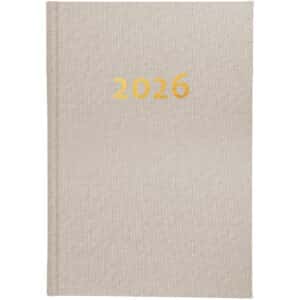 BIELLA Agenda Executive 2026 806510100026U 1G/1P beige ML 14.5x20.5cm
