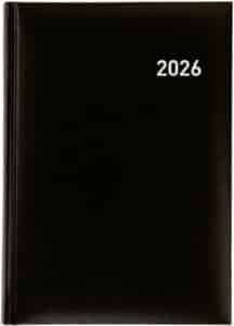 BIELLA Agenda Manager 2026 806511020026U 1G/1P nero ML 14.5x20.5cm