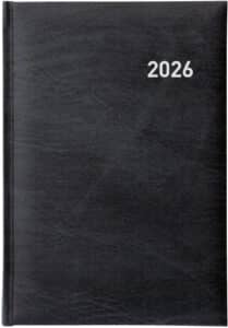 BIELLA Agenda Terminia 2026 806536020026U 1S/2P nero ML 14.5x20.5cm