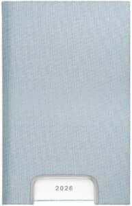 BIELLA Agenda Disponent 2026 807401060026U 1G/1P azzurro ML 10.1x16cm