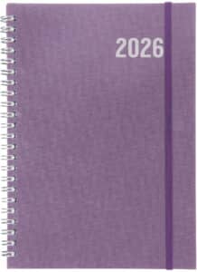 BIELLA Agenda Dispo Term Savana 2026 808591410026U 1S/2P lila ML 14.5x20.5cm