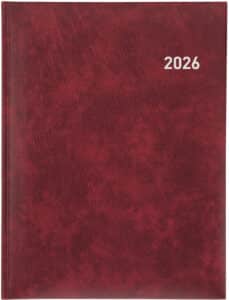 BIELLA Agenda Orario 2026 809301470026U 1S/2P rossovino ML 17.8x23.5cm