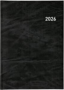 BIELLA Agenda Registra 7 2026 809507020026U 1S/2P nero ML 17.2x24cm
