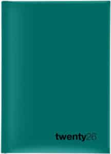 BIELLA Agenda Colorful 2026 809701090026U 1G/1P petrol ML 14.5x20.5cm