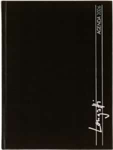 BIELLA Agenda Longatti 2026 812720020026U 1S/2P nero ML 15x20cm