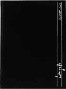 BIELLA Agenda Longatti 2026 812725020026U 1S/2P nero ML 18x24.5cm