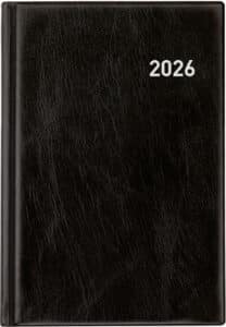 BIELLA Agenda Terminia 2026 817535020026U 1S/2P nero ML 14.5x20.5cm
