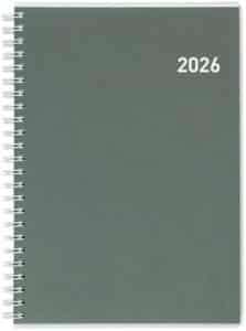 BIELLA Agenda Terminia Wire-O 2026 817536000026U 1S/2P Cylar ML 14.5x20.5cm