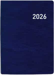 BIELLA Agenda Mittelformat 2026 822301050026U 1S/2P blu ML 7.6x11cm