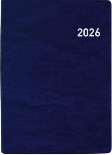 BIELLA Agenda Rex 2026 825301050026U 1S/2P blu ML 10.1x14.2cm