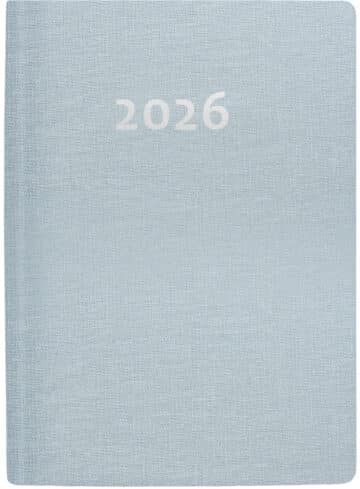 BIELLA Agenda Memento 2026 825401060026U 1S/2P azzurro ML 10.1x14.2cm