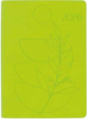 BIELLA Agenda Memento 2026 825715310026U 1S/2P vertlight ML 10.1x14.2cm