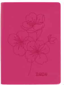 BIELLA Agenda Memento 2026 825715400026U 1S/2P rosa ML 10.1x14.2cm