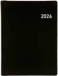 BIELLA Agenda Rex Wire-O 2026 825773020026U 1S/2P nero ML 10.1x14.2cm