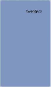 BIELLA Agenda Colorful 2026 830760050026U 1S/2P blu ML 8.7x15.3cm