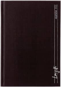 BIELLA Agenda Longatti 2026 832714020026U 1S/2P nero ML 10.4x14.8cm