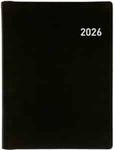 BIELLA Agenda Technikus 4 Wire-O 2026 834141020026U 1G/1P nero ML 10.1x14.2cm