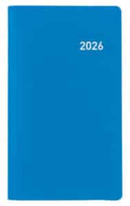 BIELLA Agenda Paris 2026 851512050026U 1M/2P blu ML 7.5x12.6cm