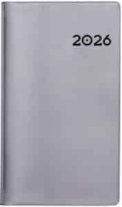 BIELLA Agenda Bern 2026 851572280026U 1S/2P silber ML 8.7x15.3cm