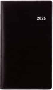 BIELLA Agenda Luzern 2026 855512020026U 1M/2P nero ML 8.7x15.3cm