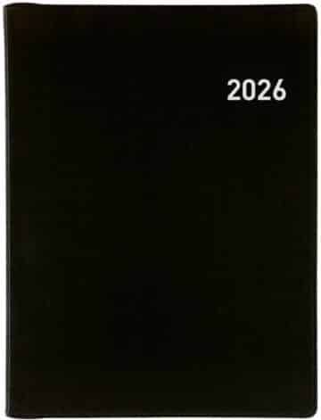 BIELLA Agenda Memento Wire-O 2026 858673020026U 1S/2P nero ML 10.1x14.2cm