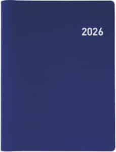 BIELLA Agenda Memento Wire-O 2026 858673050026U 1S/2P blu ML 10.1x14.2cm