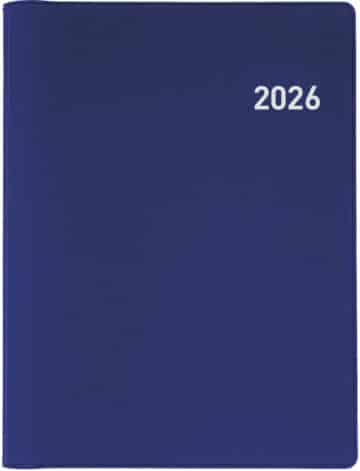 BIELLA Agenda Memento Wire-O 2026 858673050026U 1S/2P blu ML 10.1x14.2cm