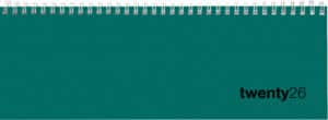 BIELLA Agenda Colorful 2026 888377090026U 1S/2P petrol ML 29.7x10.5cm