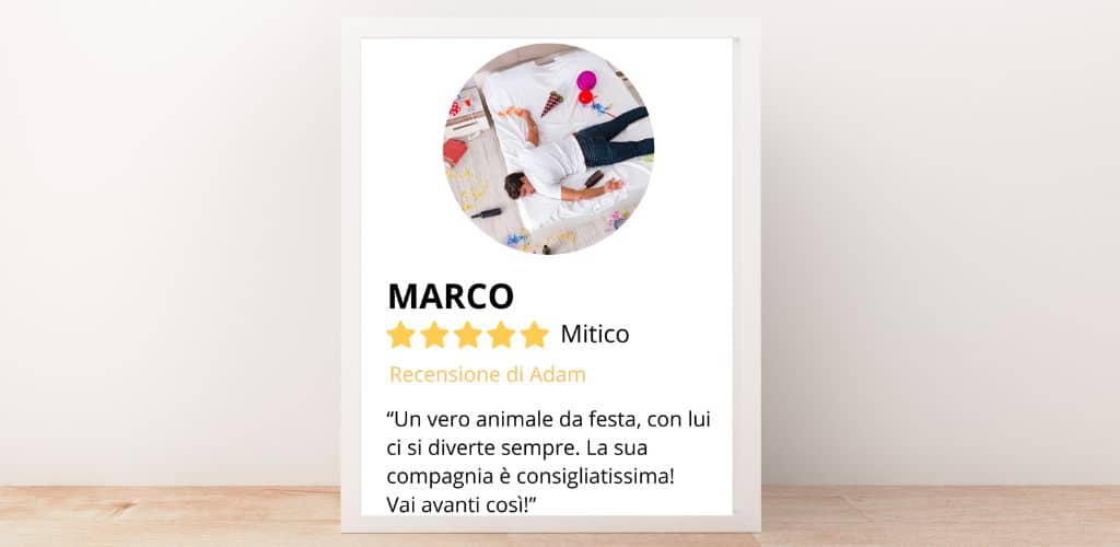Poster personalizzato
