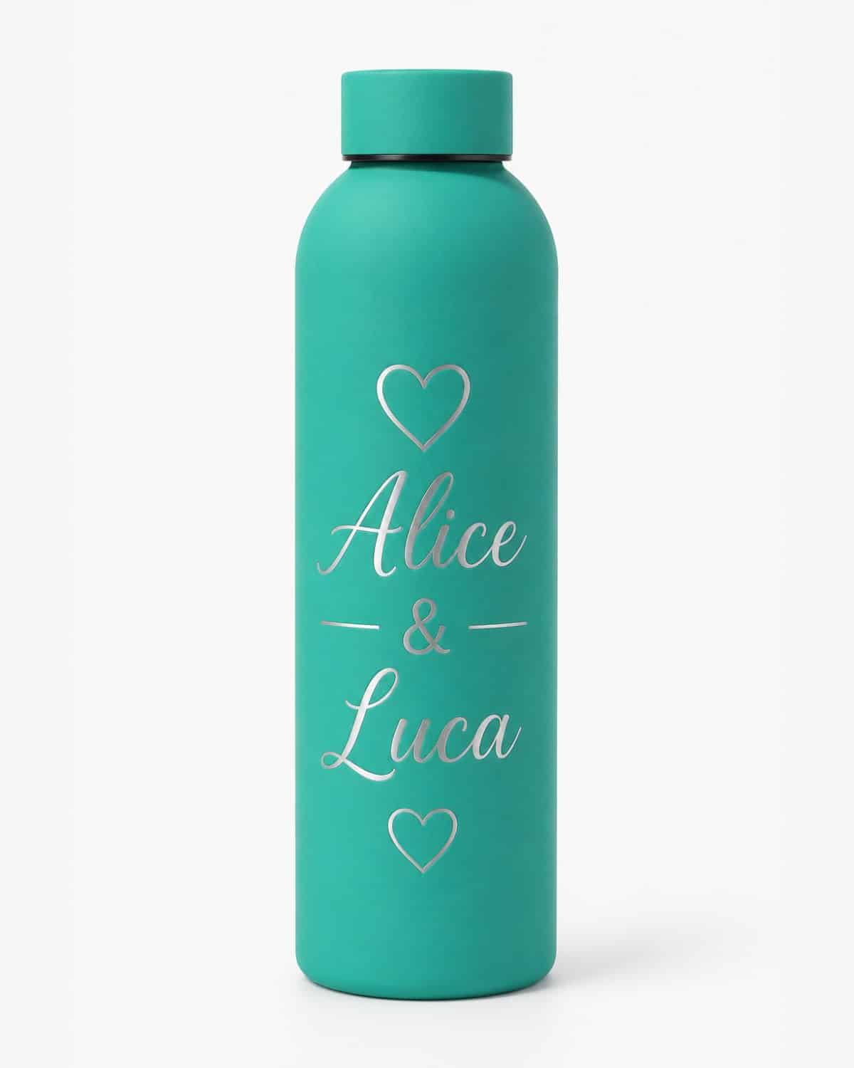 Thermos personalizzata verde
