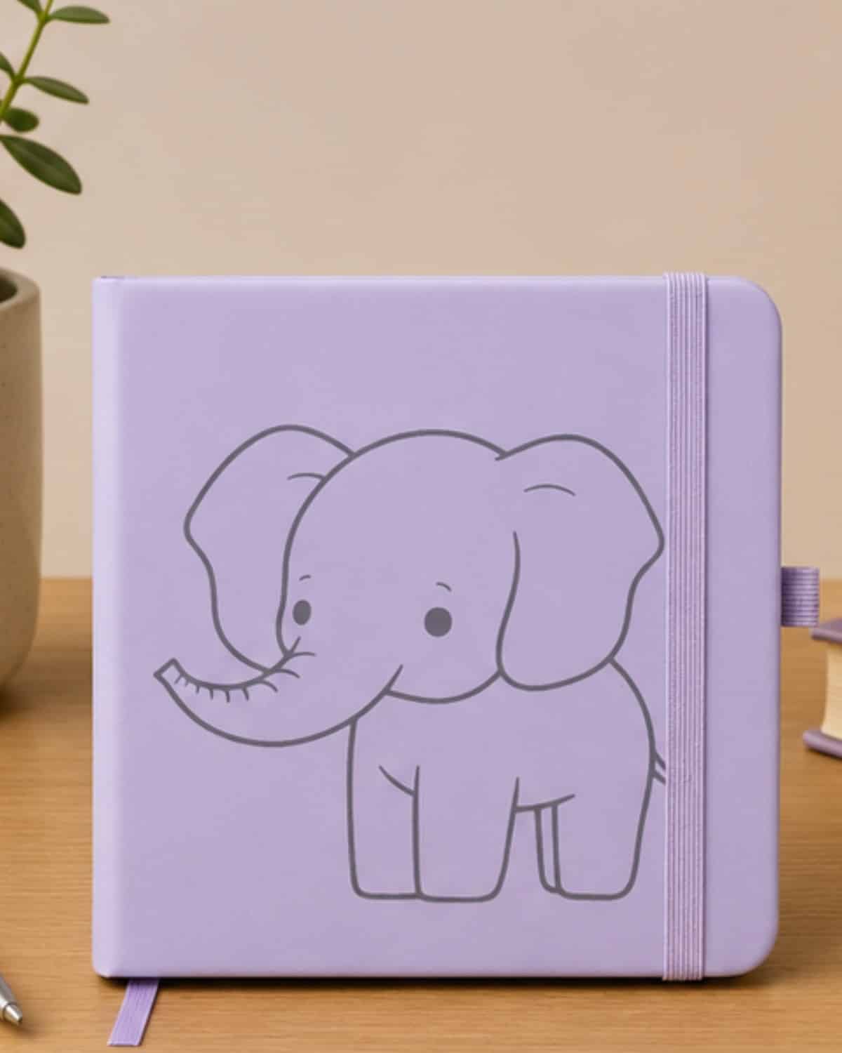 TALENS Sketchbook 12x12cm lilla personalizzato