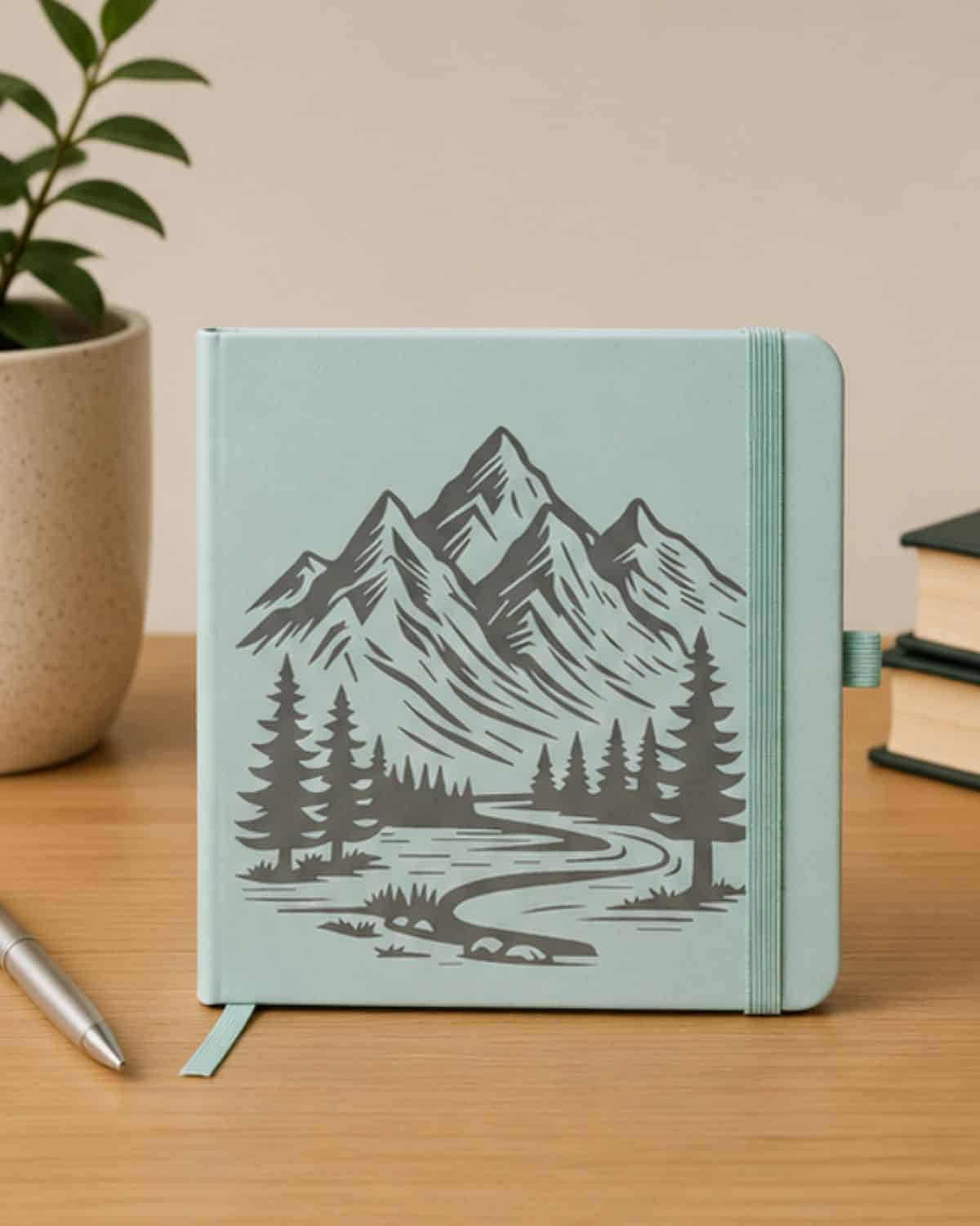 TALENS Sketchbook 12x12cm verde menta personalizzato