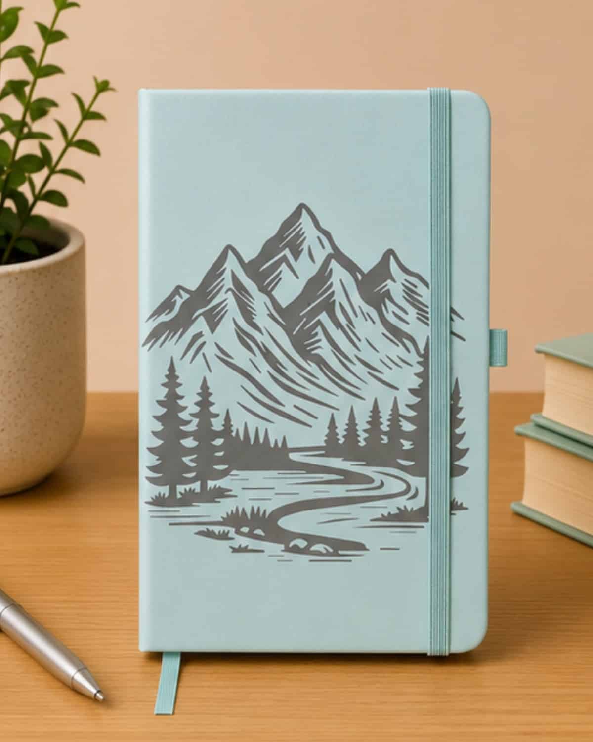 TALENS Sketchbook 13x21cm verde menta personalizzato