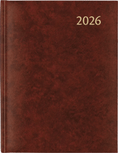AURORA Agenda Personalizzata Florence PAW 1S-2P rosso 21x27cm