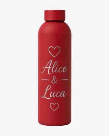 Thermos personalizzata rosso