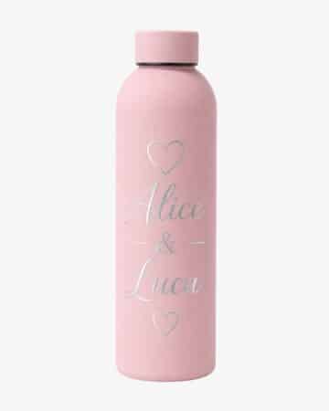 Thermos personalizzata rosa