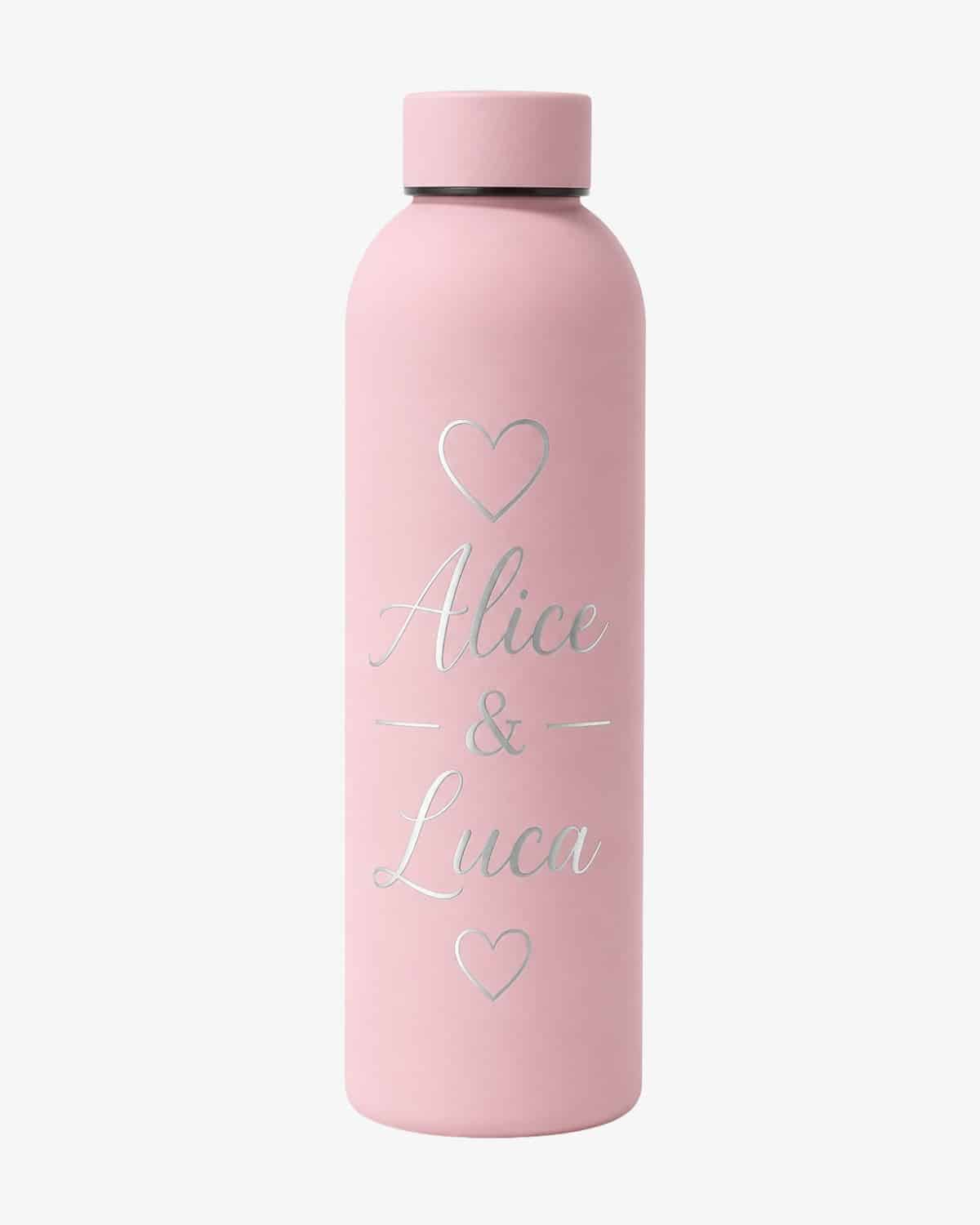 Thermos personalizzata rosa