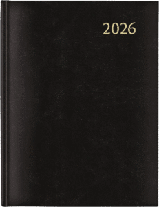 AURORA Agenda Personalizzata Florence PAW 1S-2P nero 21x27cm
