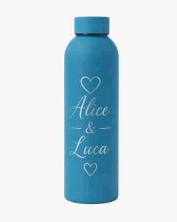Thermos personalizzata blu chiaro